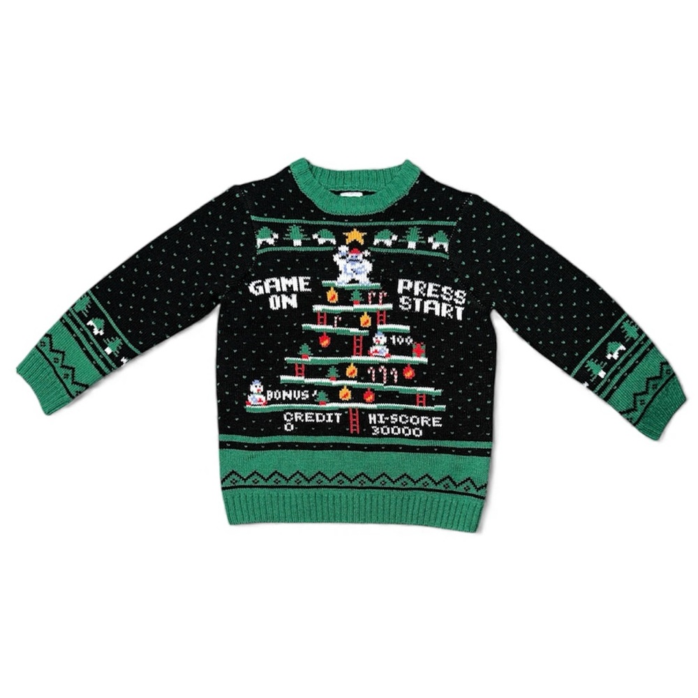 HOLIDAY TIME Gamer’s Christmas Ugly Sweater